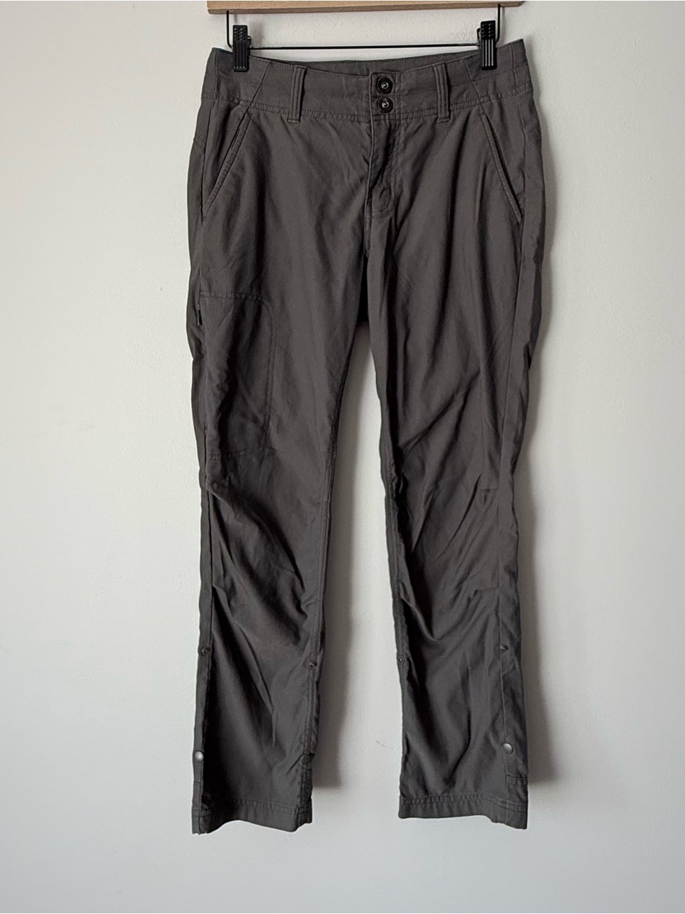 Prana Utility Stretch Pants - Charcoal Gray - Picture 1 of 8